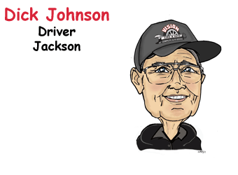 Dick Johnson, Driver Jackson | Vision Tire & Auto